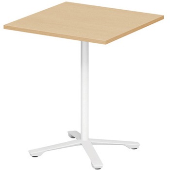 ホバーテーブル ハイタイプ 十字脚 正方形 塗装脚 750×750<配送時組立サービス付> イトーキ