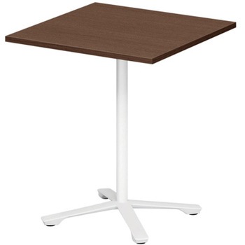 ホバーテーブル ハイタイプ 十字脚 正方形 塗装脚 750×750<配送時組立サービス付> イトーキ