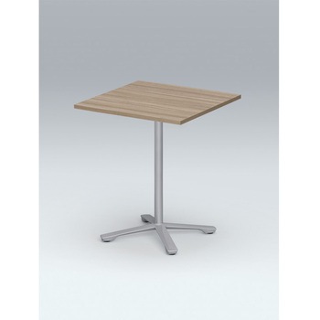 ホバーテーブル ハイタイプ 十字脚 正方形 塗装脚 750×750<配送時組立サービス付> イトーキ