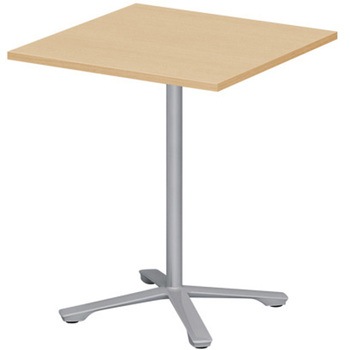 ホバーテーブル ハイタイプ 十字脚 正方形 塗装脚 750×750<配送時組立サービス付> イトーキ