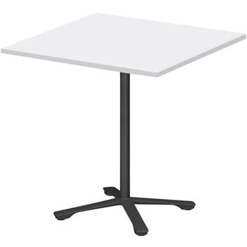 ホバーテーブル ハイタイプ 十字脚 正方形 塗装脚 900×900<配送時組立サービス付> イトーキ