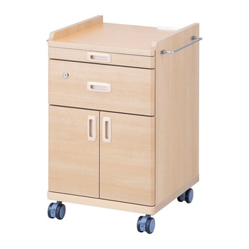 Lisare 木製床頭台 標準タイプ ライトブラウン Lisare BTI-LBシリーズ ナビス(アズワン)
