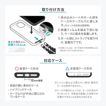 スマートフォン(汎用) ショルダーストラップ「SHOULTY MULTI STRAP」ドロストタイプ ピンク 長さ調整 首掛け 肩掛け LEPLUS NEXT