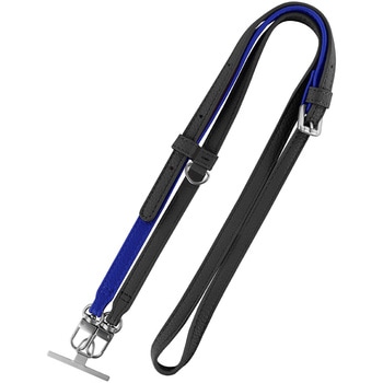 スマートフォン(汎用) ショルダーストラップ「SHOULTY MULTI STRAP」バックル留めPUレザーバイカラータイプ 長さ調整 首掛け 肩掛け LEPLUS NEXT