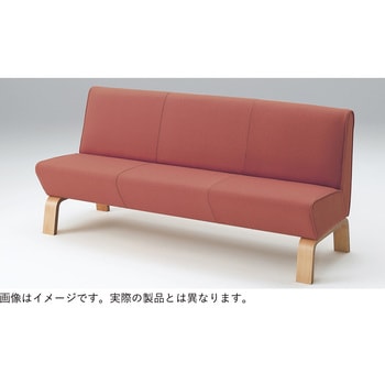 ロビーチェアSA 一般用2連ベンチ<配送時組立サービス付> イトーキ