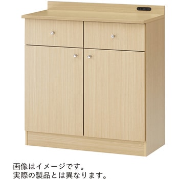 木製キッチンキャビネット ロータイプ W600<配送時組立サービス付> イトーキ