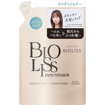 サロンスタイル ビオリス ピュアレタッチ ぺたふぅわ ヘアコンディショナー コーセーコスメポート