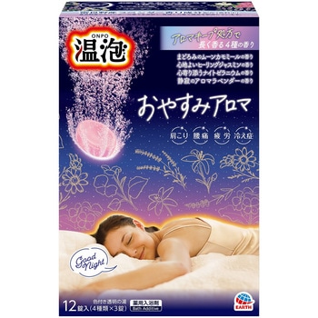 温泡 12錠 アース製薬