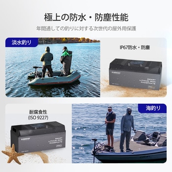 リン酸鉄リチウムイオンバッテリー RENOGY JAPAN