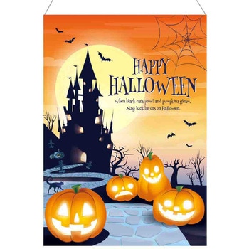 ハロウィン装飾品 タペストリー ストア・エキスプレス
