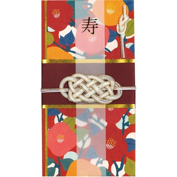 金封 デザイン金封 和風 花椿 スズキ紙工