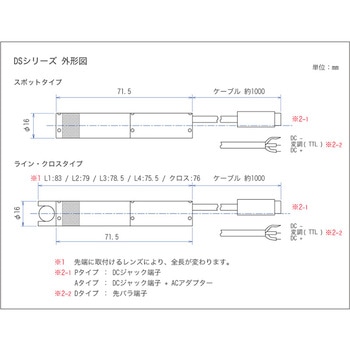 赤色レーザー光源装置 ナリカ