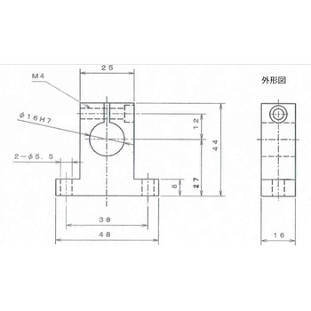 レーザー光源装置保持具 ナリカ