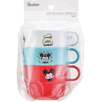 スタッキングコップ 3P スケーター