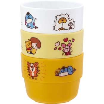 スタッキングコップ 3P スケーター