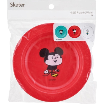 小皿3Pセット スケーター