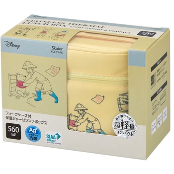 抗菌保温ジャー付ランチボックス スケーター