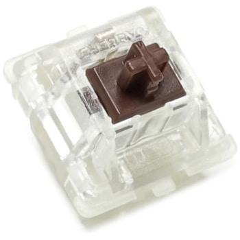 CHERRY MX2A RGB 茶軸キースイッチ 10個セット 簡易クリスタルパック入り FILCO(ダイヤテック/DIATEC)