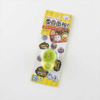 お弁当応援!のりパンチ フェイス ハート 貝印