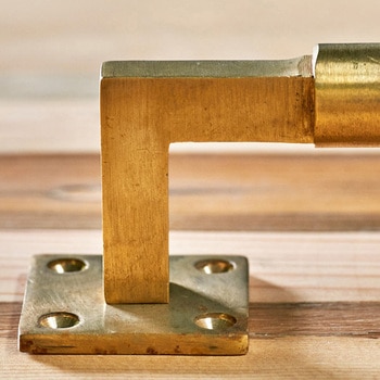 GALLUP(ギャラップ) Brass Products ラウンドグリップ ドアハンドル 7505-50 Brass Products(ブラス・プロダクツ)