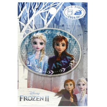 ワッペン アナと雪の女王2/エルサ&アナ パイオニア