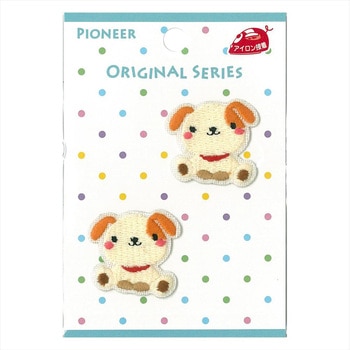 ワッペン いぬ パイオニア