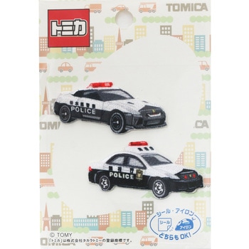 ワッペン トミカ/パトカー パイオニア