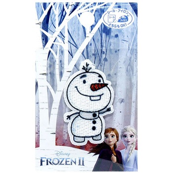 ワッペン アナと雪の女王2「オラフ」 パイオニア