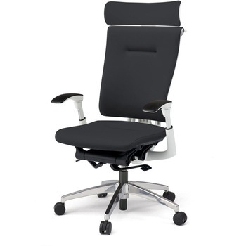 セレーオチェア エクストラハイバック セレクトタイプ 可動肘 ハンガー ビニールレザーDL ウレタンキャスター<配送時組立サービス付> イトーキ