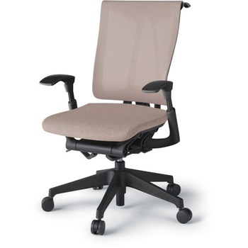 セレーオチェア スタンダードタイプ 可動肘 ハンガー メッシュ張地JE 樹脂脚<配送時組立サービス付> - イトーキ