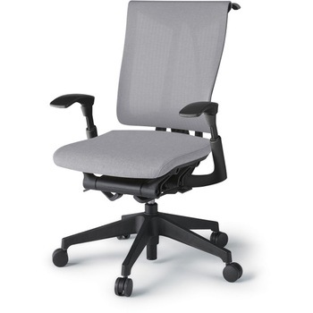 セレーオチェア スタンダードタイプ 可動肘 ハンガー メッシュ張地JE 樹脂脚<配送時組立サービス付> - イトーキ