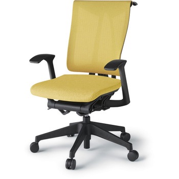 セレーオチェア スタンダードタイプ 固定肘 ハンガー メッシュ張地JE 樹脂脚<配送時組立サービス付> イトーキ