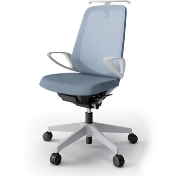 ノートチェア ハイバック 固定肘 ハンガー ランバーサポートなし メッシュJE ナイロンキャスター<配送時組立サービス付> - イトーキ