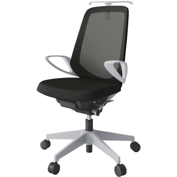 ノートチェア ハイバック 固定肘 ハンガー ランバーサポートなし メッシュJE ナイロンキャスター<配送時組立サービス付> - イトーキ