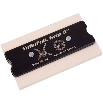 スキージー イエローフェルトグリップ 5” (12.5cm) YT15YFG05 YELLOTOOLS