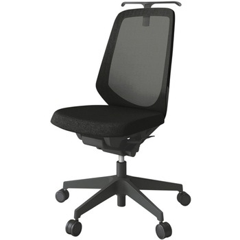 ノートチェア ハイバック 肘なし ハンガー ランバーサポートなし メッシュJE ウレタンキャスター<配送時組立サービス付> イトーキ