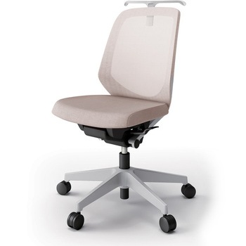 ノートチェア ローバック 肘なし ハンガー ランバーサポートなし メッシュJE ナイロンキャスター<配送時組立サービス付> イトーキ