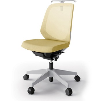 ノートチェア ローバック 肘なし ハンガー ランバーサポートなし メッシュJE ナイロンキャスター<配送時組立サービス付> イトーキ