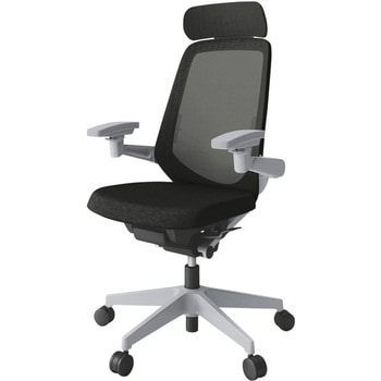 ノートチェア エクストラハイバック 可動肘 ランバーサポート付 メッシュJE ナイロンキャスター<配送時組立サービス付> イトーキ