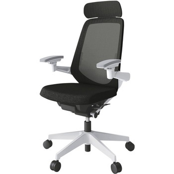 ノートチェア エクストラハイバック 可動肘 ランバーサポート付 メッシュJE ナイロンキャスター<配送時組立サービス付> イトーキ