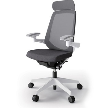 ノートチェア エクストラハイバック 可動肘 ランバーサポート付 メッシュJE ナイロンキャスター<配送時組立サービス付> イトーキ