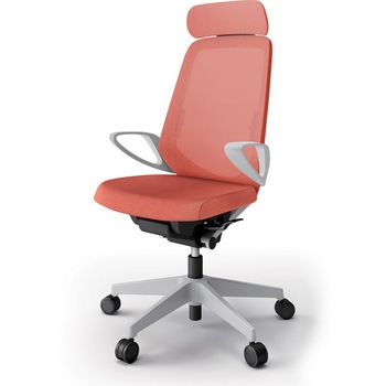 ノートチェア エクストラハイバック 固定肘 ランバーサポート付 メッシュJE ウレタンキャスター<配送時組立サービス付> - イトーキ