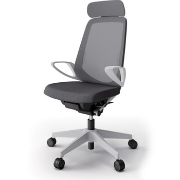 ノートチェア エクストラハイバック 固定肘 ランバーサポート付 メッシュJE ウレタンキャスター<配送時組立サービス付> - イトーキ