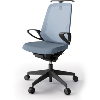 ノートチェア ハイバック 固定肘 ハンガー ランバーサポート付 メッシュJE ウレタンキャスター<配送時組立サービス付> - イトーキ