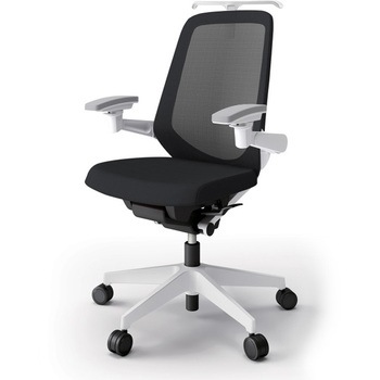 ノートチェア ハイバック 可動肘 ハンガー ランバーサポートなし メッシュJV ウレタンキャスター<配送時組立サービス付> - イトーキ