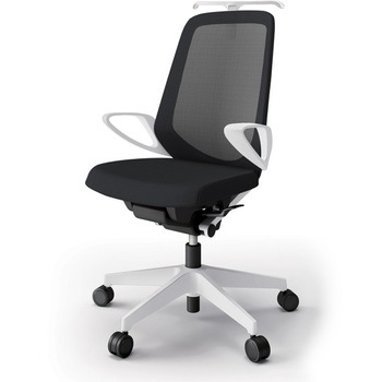 ノートチェア ハイバック 固定肘 ハンガー ランバーサポートなし メッシュJV ウレタンキャスター<配送時組立サービス付> イトーキ