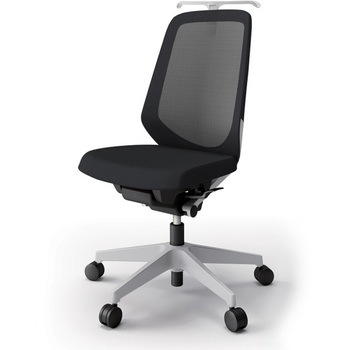 ノートチェア ハイバック 肘なし ハンガー ランバーサポートなし メッシュJV ナイロンキャスター<配送時組立サービス付> イトーキ