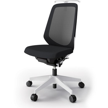 ノートチェア ハイバック 肘なし ハンガー ランバーサポートなし メッシュJV ナイロンキャスター<配送時組立サービス付> イトーキ