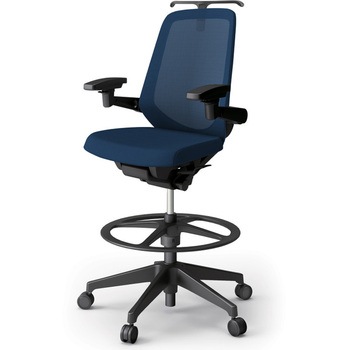 ノートチェア ハイポジションタイプ ハイバック 可動肘 ハンガー ランバーサポートなし メッシュJV 樹脂脚<配送時組立サービス付> イトーキ