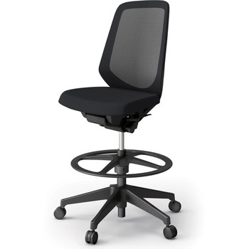 ノートチェア ハイポジションタイプ ハイバック 肘なし ランバーサポートなし メッシュJV 樹脂脚<配送時組立サービス付> - イトーキ